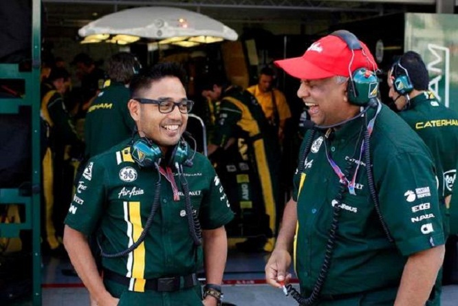 Riad Asmat_Tony Fernandes_Caterham