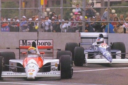 Senna Alesi Phoenix 1990