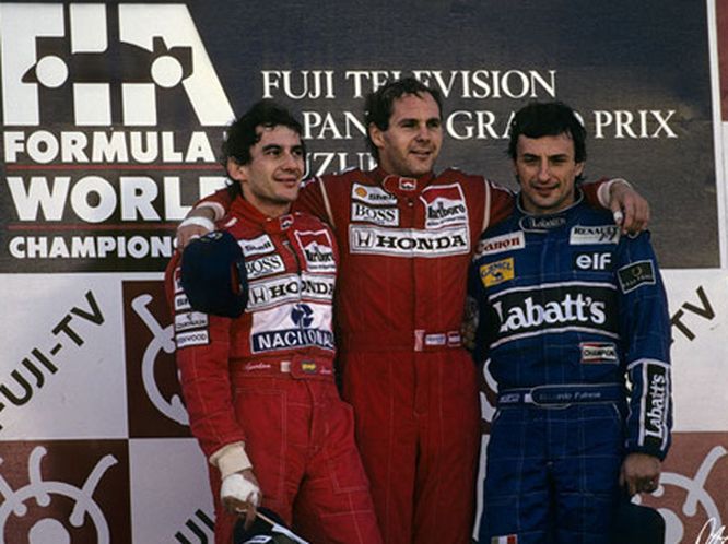 Senna Berger Patrese