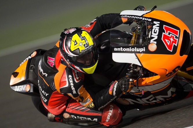 Aleix Espargaro Forward Team Losail 2014