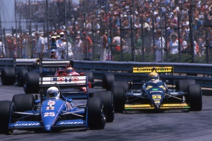 Arnoux Martini Caffi GP Detroit 1988