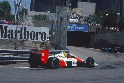 Ayrton Senna McLaren Honda Detroit 1988 2