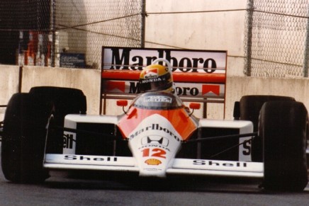 Ayrton Senna McLaren Honda Detroit 1988