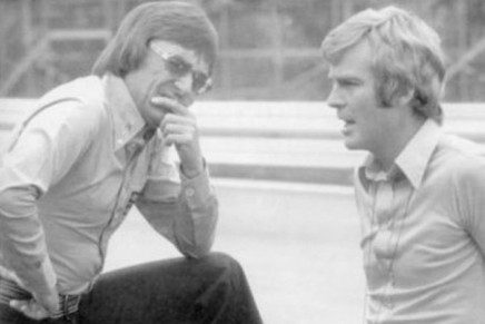 Bernie Ecclestone Max Mosley 1978