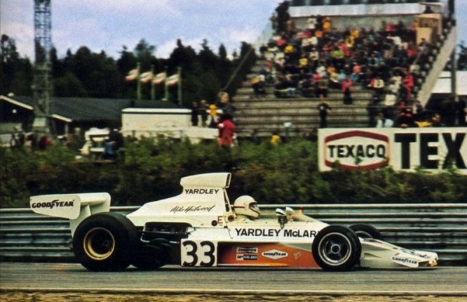 Mike Hailwood McLaren M23 1974