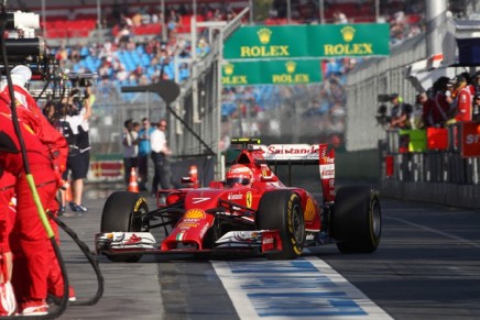 14.03.2014- Free Practice 2, Kimi Raikkonen (FIN) Scuderia Ferrari F14-T