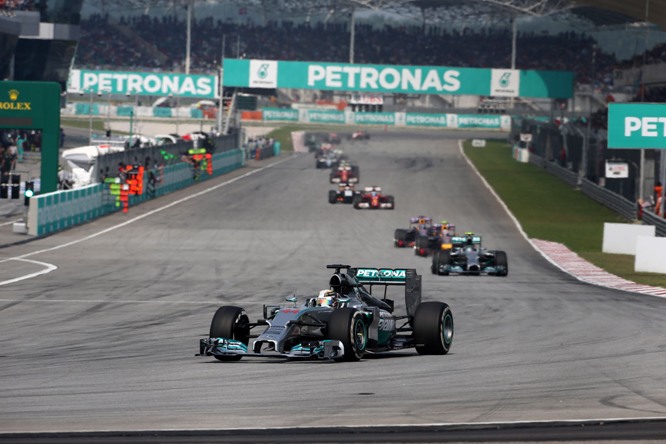 30.03.2014 - Race, Lewis Hamilton (GBR) Mercedes AMG F1 W05