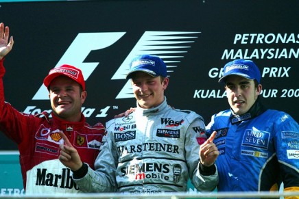 Raikkonen Malesia 2003