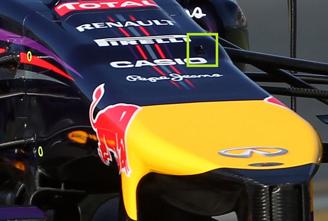 Red Bull RB10 dettaglio muso anteriore Australia 2014