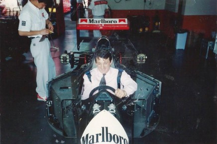 Valentino Tosoni McLaren Ayrton Senna Imola