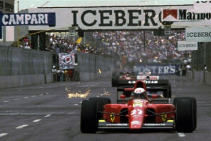 Alain Prost Ferrari GP USA 1991