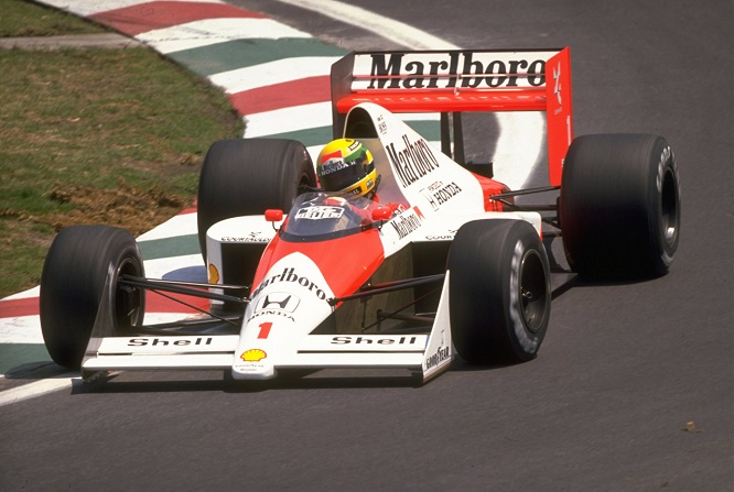 Ayrton Senna McLaren mp4 5 Gran Premio del Messico 1989