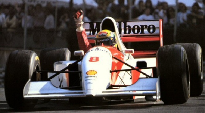 Ayrton Senna McLaren vittoria GP Monaco 1993