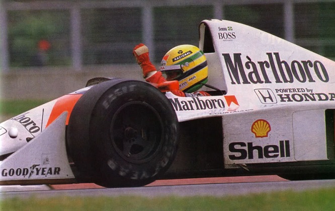 Ayrton Senna vittoria GP Canada 1990