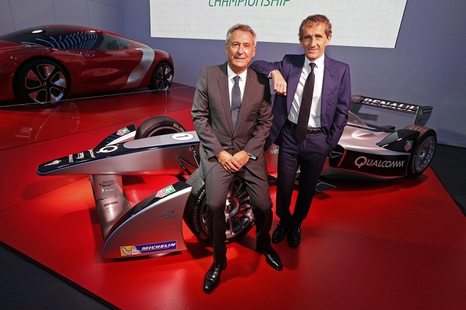 Driot prost Formula E edams