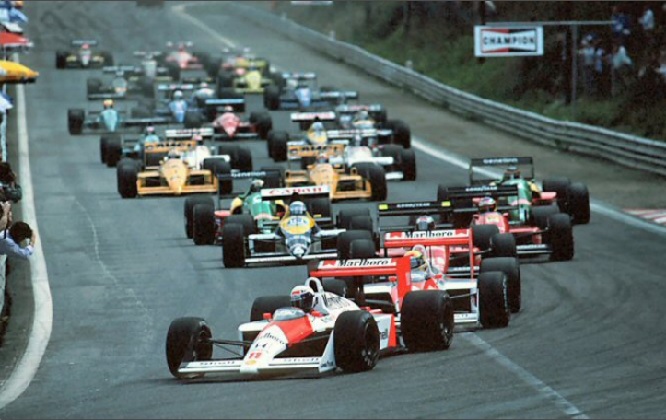 F1 GP Belgio 1988 partenza