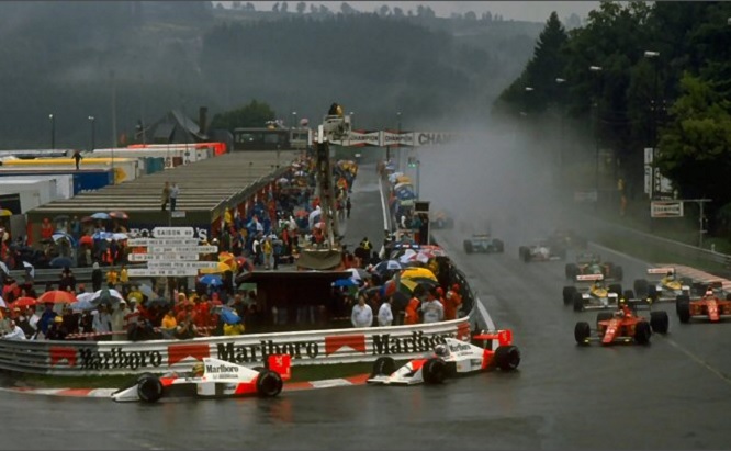 F1 GP Belgio 1989 primo giro