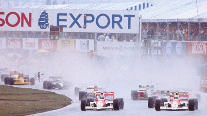 F1 GP Canada 1990 partenza