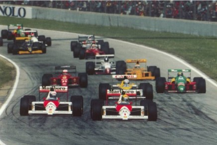 F1 partenza GP Imola 1989