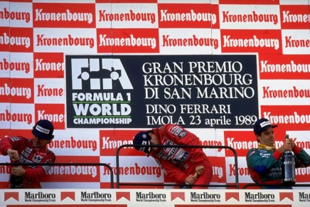 F1 podio GP Imola 1989