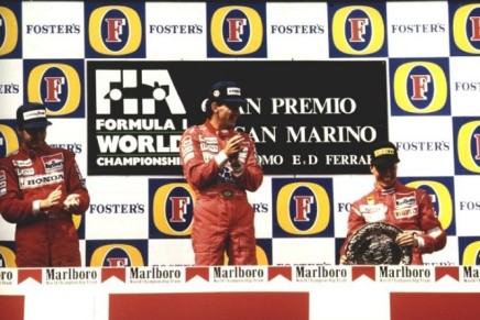 GP San Marino Imola podio 1991