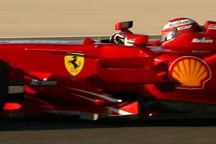 Kimi raikkonen Bahrain 2008