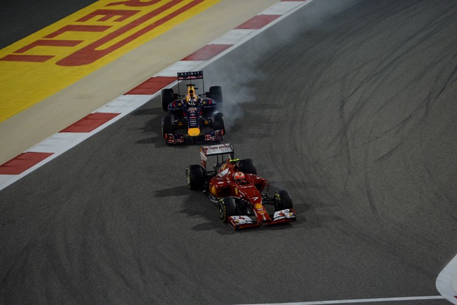 06.04.2014- Race, Kimi Raikkonen (FIN) Scuderia Ferrari F147