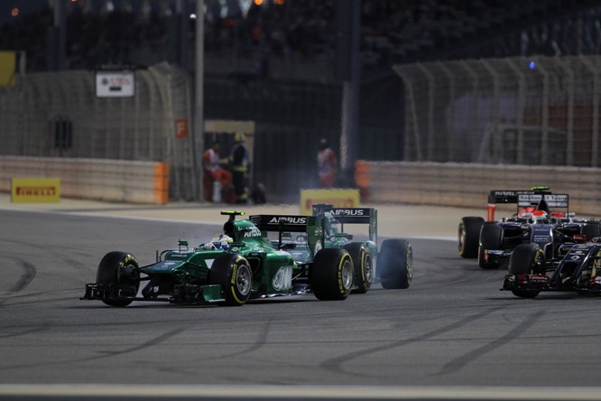 06.04.2014- Race, Marcus Ericsson (SWE) Caterham F1 Team CT-04