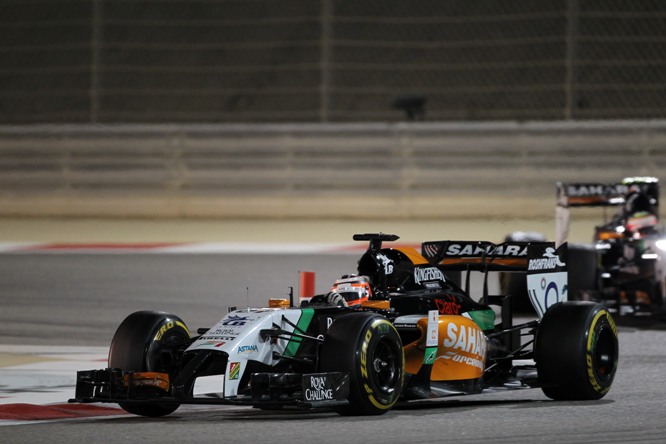 06.04.2014- Race, Nico Hulkenberg (GER) Sahara Force India VJM07