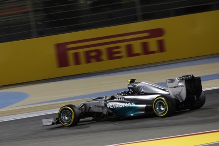 Pirelli GP Bahrain 2014 Rosberg Mercedes