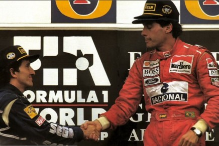 Prost e Senna podio Adelaide 1993