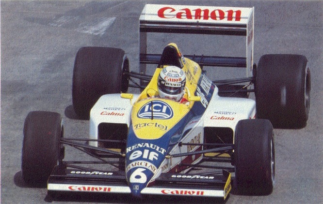 Riccardo Patrese Williams GP del Messico 1989