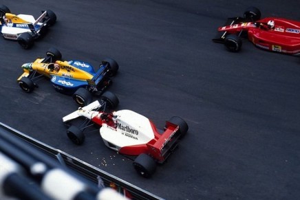 berger piquet 1991 monaco