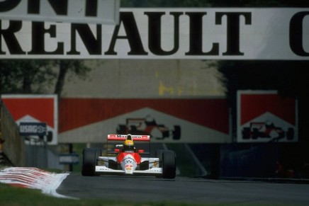 senna monza 1990