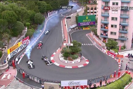 Bottas motore Monaco 2014