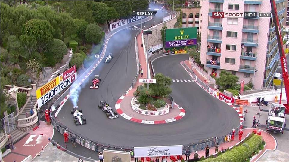 Bottas motore Monaco 2014