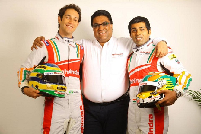 Bruno Senna, Mahindra,  Dilbagh Gill, Karun Chandhok