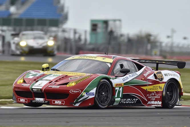 Davide Rigon su Ferrari 458 AFCorse