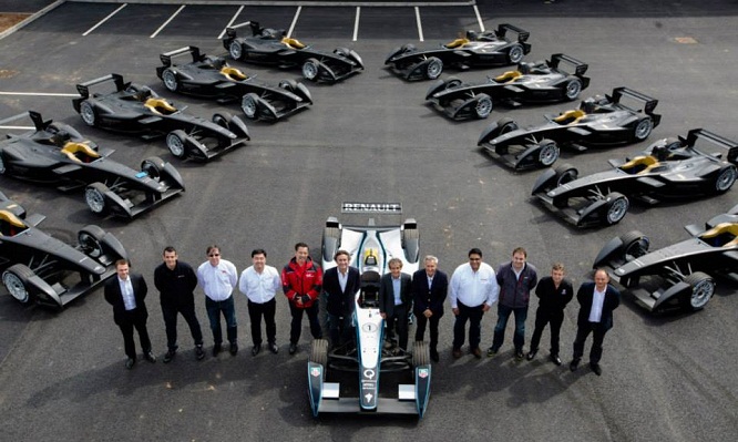 FormulaE Donington 2014 team