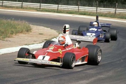 GP Sud Africa 1976 Kyalami Lauda Ferrari 312T