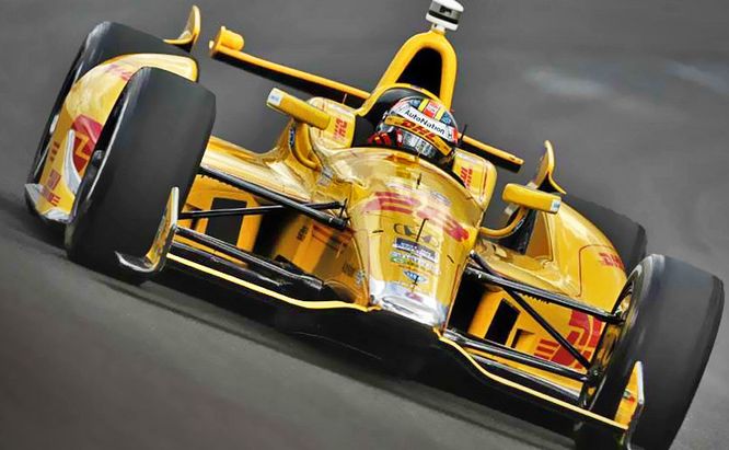 Hunter Reay Indy 500 2014