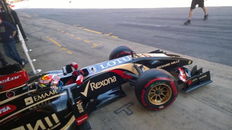 Maldonado Test Barcellona 2014