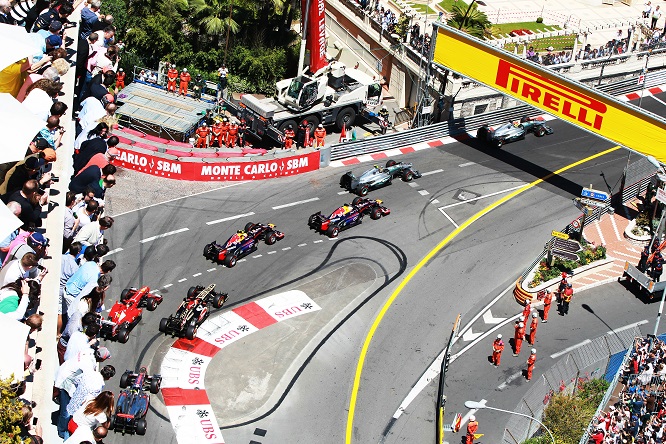 Monaco-The-start-of-the-2013-race