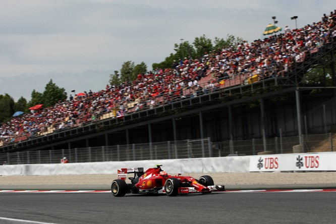 10.05.2014- Qualifying, Kimi Raikkonen (FIN) Scuderia Ferrari F14-T