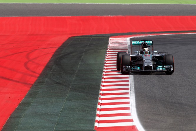 10.05.2014- Qualifying, Lewis Hamilton (GBR) Mercedes AMG F1 W05