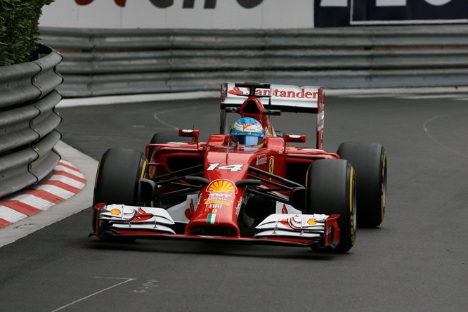 22.05.2014- Free Practice 1, Fernando Alonso (ESP) Scuderia Ferrari F14-T