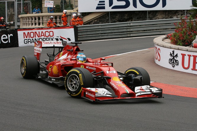 22.05.2014- Free Practice 1, Fernando Alonso (ESP) Scuderia Ferrari F14-T