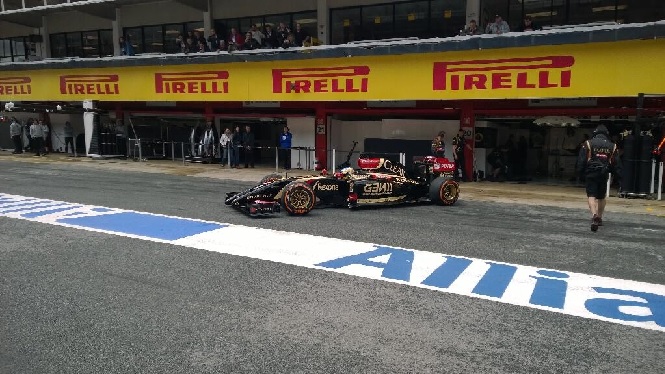 Pic Lotus test Barcellona 13 5 14