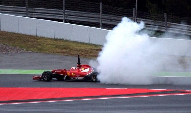 raikkonen ferrari 2014 barcellona1