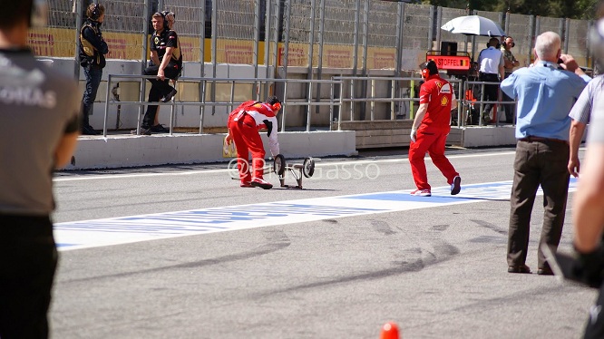 test barcelllona ferrari 2014